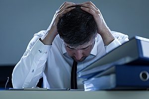 upset employee whose company received insider threats so it has caused him to become embarrassed in himself