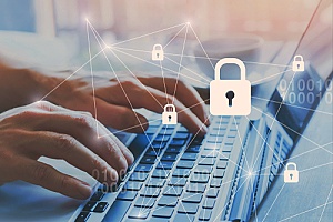 a doctors office using good cybersecurity practices