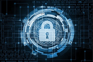 a digital lock representing phishing attack prevention