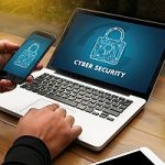 a business owner purchasing cybersecurity insurance