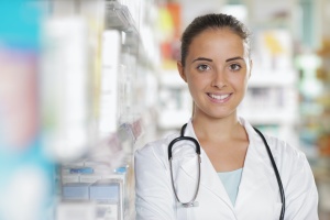 women working in a small healthcare business