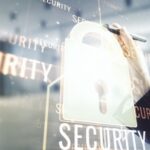 Cybersecurity using a lock